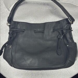 Cole Haan Black Leather Shoulder Bag